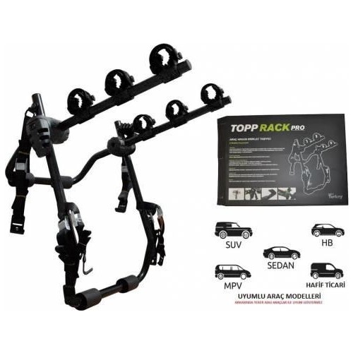 Pozitif - Topprack 3LÜ Bisiklet Taşıyıcı