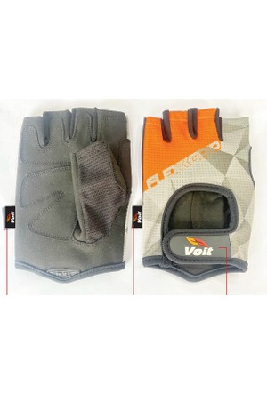 Voit - VOİT 7057 FİTNESS ELDİVENİ XLARGE GRİ-TURUNCU