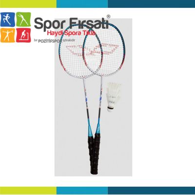 Voit - Voit Pro-504 3 Top 2 Raket Badminton Set