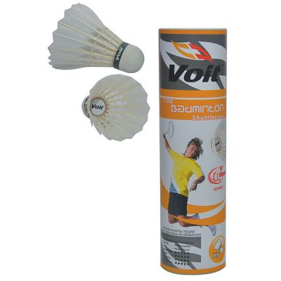 Voit - Voit S100 BWF Onaylı Badminton Topu (Kaz Tüyü)